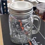 Glass Cup 495ml / Jar With Lid 495ml