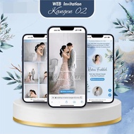 DIGITAL WEDDING INVITATION ONLINE WEBSITE KANGEN THEME 02