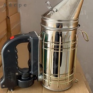 [Adepe] Bee Hive Smoker Professional Stainless Steel Industrial Use Bee Smoker for Farm Apiculture A