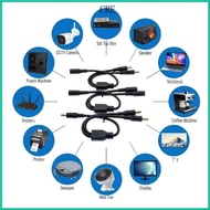 CRE DC5 5x2 5mm Splitter Cord for Camera Accessories and Project Wiring 30cm