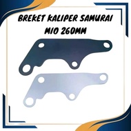 Samurai CALIPER BRACKET 2 PISTON SAMURAI TWO PISTON CALIPER BRACKET 260 MM MIO SMILE MIO MIO M3 ETC