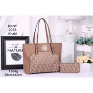 FREE BAG D K N Y 2 IN 1 SET HANDBAG