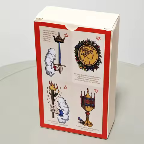 The Alchemical Tarot of Marseille 12*7cm An Interpretation of The French Tarot That References Alche
