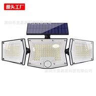 Solar 199LED Wall Light Outdoor Spotlight Balcony Outdoor Lighting Waterproof Garden Light Garden Ga