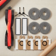 Main Brush, Side Brush, Mop Pad, Filter & Dust Bag Set for Xiaomi X20 Max & X20 Pro Robot Vacuum