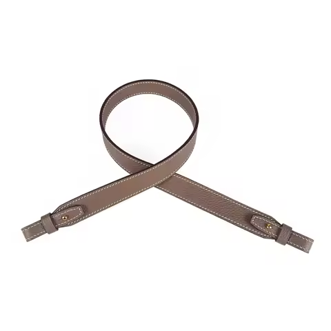 2.5cm Wide Togo Cowhide Large Suitable For Birkin Bag Modification, Leather Shoulder Strap, Single S