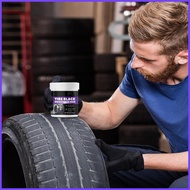 Tire Cleaner and Shine Tire Cleaner Tire Shine Wax Car Tire Polish Tire Dressing Paste with Sponge B