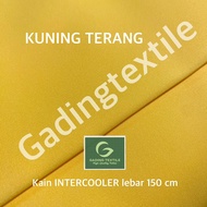 ( per setengah meter ) Kain seragam twill drill high twist INTERCOOLER lebar 150 cm meteran bahan ce