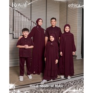 Royal Shade Of Ruby Sarimbit Latest Family Couple Clothes 2026 Family Day Baju Family Day Baju Sedon