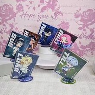 Alien Stage Holographic Glitter Acrylic Stand, Alien Stage Acrylic Figure Standee, Mizi Sua Till Iva