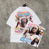 Rock Band Oversize AALIYAH Are You That Somebody - T Shirt Vintage Aaliyah Oversized White