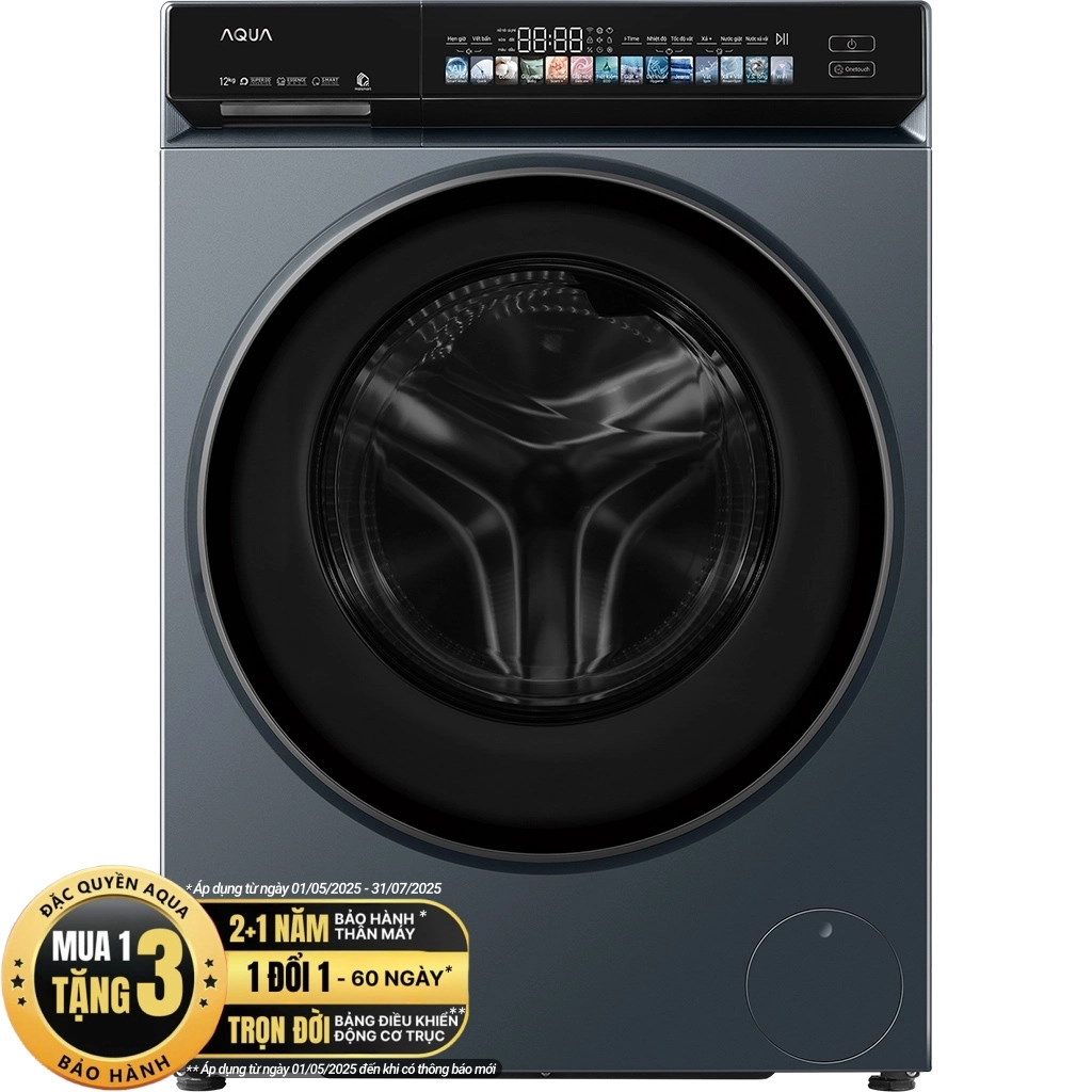 Máy giặt Aqua Inverter 12 kg AW12-BD4377U1L(GN)