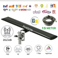 🔥FREE SHIPPING 📡 Antenna MYTV Full HD Out Door UHF POA-297 PANALUX Receiving 100km-130km Area Mytv