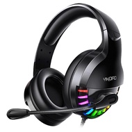 kokiya Stereo Gaming Headset w/ Noise Canceling Mic Headphones with Mic for PC Laptop