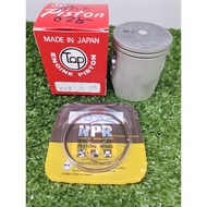 YAMAHA RXZ Piston Ring Complete Set BLOCK BLOK STD 0.00 - 2.00 Japan Top NPR 100 % Original Made in 