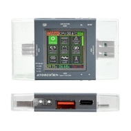 HIRV TU13 Voltage Current Meter Power Tester DC 0-50V 6.5A Mobile Phone Charger Capacity Monitor USB
