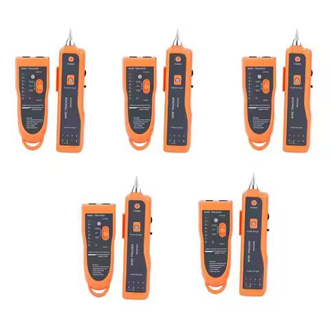Top-5X Utp Stp Cat5 Cat6 Rj45 Lan Network Cable Tester Rj11 Telephone Wire Tracker Tracer Diagnose T