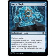 MTG: Lost Caverns of Ixalan (LCI) U 086 - Zoetic Glyph (Non-Foil)