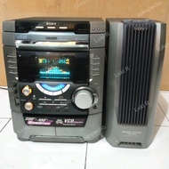 Compo Sony MHC-VX88 & Satellite Amp TA-DX8 fungsi semua 6000watt pmpo