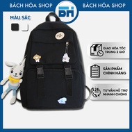 Korean style fashion Basic backpack, can hold laptop, suitable for school, going out, going to work 