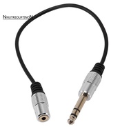 1/4 inch to 3.5mm Stereo Adapter Cable 6.35mm TRS Male to 3.5mm Female Quarter Inch Headphone Jack C