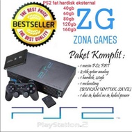 PS2 Murah Hardisk luar 250gb-160gb full game harga promo