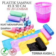 PLASTIC TRASH BAG ROLL 45 X 50 CM / TRASH BAG ROLL