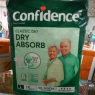Confidence Classic Day Adult Diapers Adhesive Diapers L15