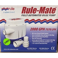 Boating Rule-Mate RM2000A-24 2000Gph Fully Automatic Submersible pump 24 volt DC.