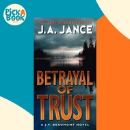 [English - 100% Original] - Betrayal of Trust - A J. P. Beaumont Novel by J. a. Jance (US edition, p