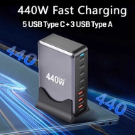 STONEGO Charger Station Fast Charging Multi Port USB Type C GaN3 440W - YMX-440W