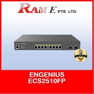 EnGenius ECS2510FP Cloud Managed 8-Port 240W PoE+ Multi-Gig 2.5 Gb Switch
