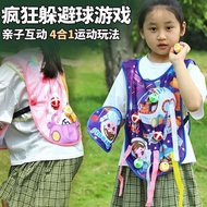 [Best Seller] Bola Lekat Dodgeball Kanak-Kanak Permainan Interaktif Ibu Bapa-Anak Sukan Sensori Tadi