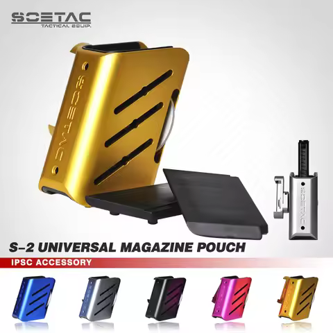SOETAC IPSC S-2 Tactical Belt Magazine Holster CNC Aluminum Multi-Angle Adjustable Race Master for P