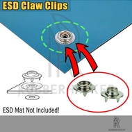 Snap kit claw for ESD rubber mat and grounding straps! floor mat