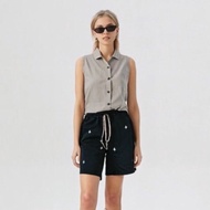 Y2K Retro Star Reflective Short Pants Y2K/ ReflectiveBINTANG