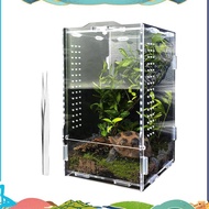 Jumping Spider Enclosure, Tarantula-Enclosure Large Acrylic Terrarium, Reptile Enclosure Jumping Spi