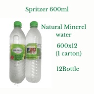 (READY STOCK) SPRITZER MINERAL WATER NATURAL/AIR MINERAL SEMULA JADI/600ML
