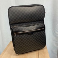 Louis Vuitton LV BLACK DAMIER 黑色棋盤格 兩輪20吋登機箱/行李箱