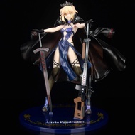 Fate Black Saber Arturia Hand-Made Gun Sword Double-Handed Model Anime Peripheral Model Decoration R