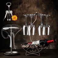 Creative Red Wine Rack Red Wine Glass Wine Rack Goblet Rack Decoration European Style Wine Rack Red 