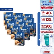 [12 กล่อง] Equal Cafe อิควล คาเฟ่ กาแฟหญ้าหวาน 3in1 รสคาปูชิโน ขนาด 10 ซอง 60 แคลอรี