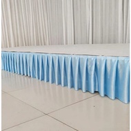 / TABLE DECORATION/ TABLE SKIRT Ruffled Table 95CM HEIGHT X 50CM LENGTH