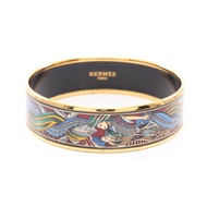 【二手】愛馬仕 HERMES 手鐲 Email GM GP（鍍金）女士手鐲 二手 A