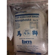 REPACK BAJA NITROPHOSKA KUDA SINGA (BLUE 12 : 12 : 17 ) 1 kilo