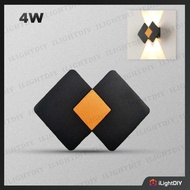LED WALL LIGHT 4W 6W 8W MODERN DECORATIVE LED WALL LAMP LAMPU DINDING LED