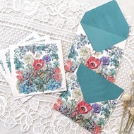 信封信紙 - 草花
