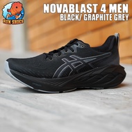 รองเท้าวิ่ง Asics - Novablast 4 1011B693 002 สี ดำล้วน FF Blast+ ขายแต่ของเเท้เท่านั้น