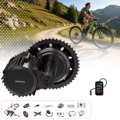 BAFANG 48V BBS02B CAN Motor M615 M325 M215 Mid Drive Electric Bike Conversion Kit 1000W 750W 250W 50