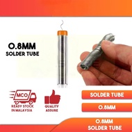 60/40 0.8mm 10G Quality Solder Tub Solder Lead Wire Flux Timah Solder